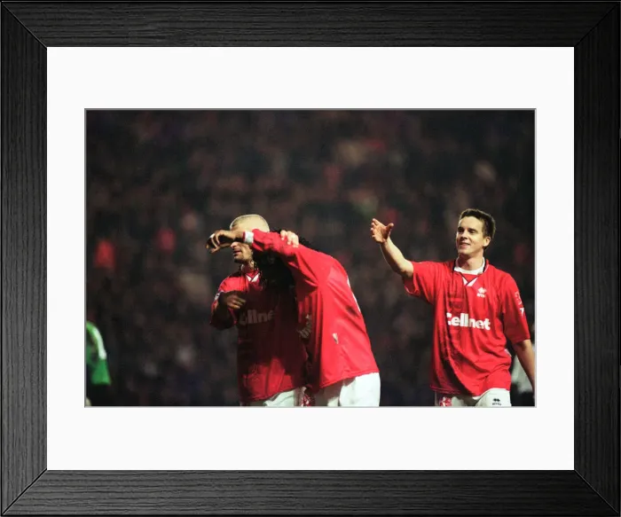 Framed Print : Middlesbrough 3- 2 Hednesford Town, FA Cup 4th round match held at the Riverside Stadium Framed Print : Middlesbrough 3- 2 Hednesford Town, FA Cup 4th round match held at the Riverside Stadium