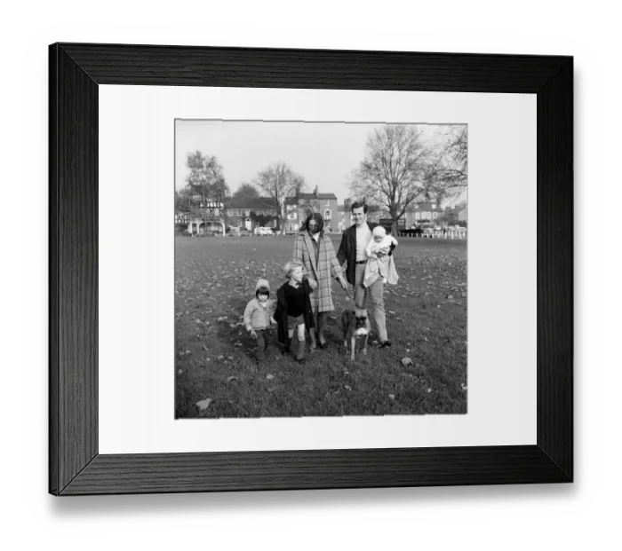Framed Print : Mr James Cellan Jones, who directed seven episodes of The Forsyte Saga