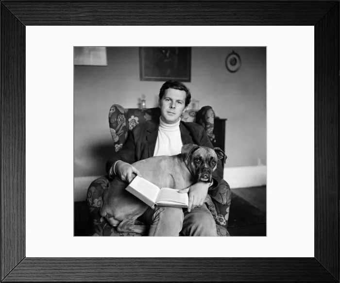 Framed Print : Mr James Cellan Jones, who directed seven episodes of The Forsyte Saga