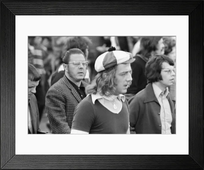 Framed Print : Crowd Scenes outside Old Trafford, home of Manchester United Football Club Framed Print : Crowd Scenes outside Old Trafford, home of Manchester United Football Club