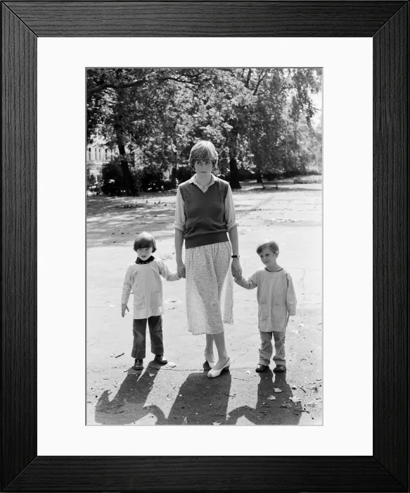 Framed Print : Lady Diana Spencer, later to become Princess Diana, HRH Princess of Wales pictured
