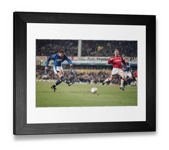 Framed Print : English Premier League match at Goodison Park. Everton 4 v Middlesbrough 0 Framed Print : English Premier League match at Goodison Park. Everton 4 v Middlesbrough 0