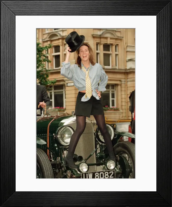 Framed Print : Tara Palmer Tomkinson - model and socialite and god daughter of Prince Charles Framed Print : Tara Palmer Tomkinson - model and socialite and god daughter of Prince Charles