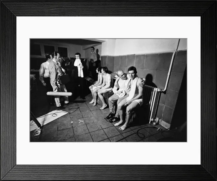 Framed Print : European Cup Semi Final Second Leg match at the Santiago Bernabeu Stadium in Madrid