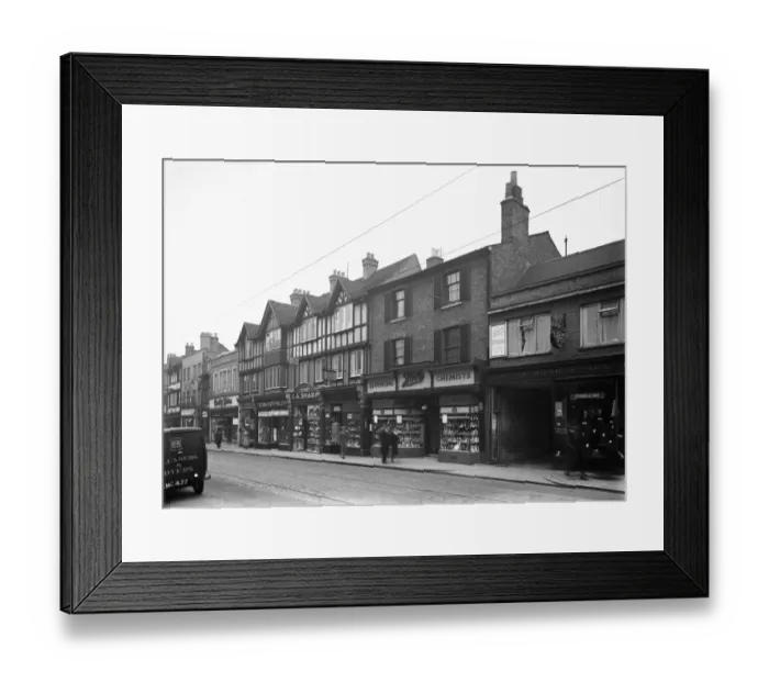 Framed Print : Boots the Chemist, Nash Yard, Uxbridge High Street, Circa 1936 Framed Print : Boots the Chemist, Nash Yard, Uxbridge High Street, Circa 1936