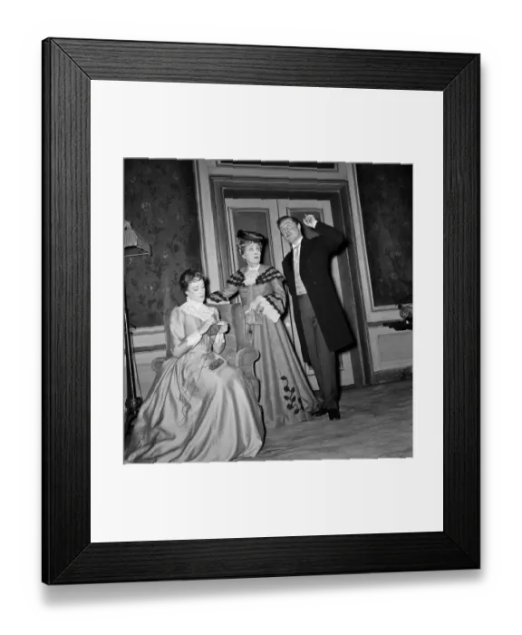 Framed Print : The Old Vic Company play What Every Woman Knows Framed Print : The Old Vic Company play What Every Woman Knows