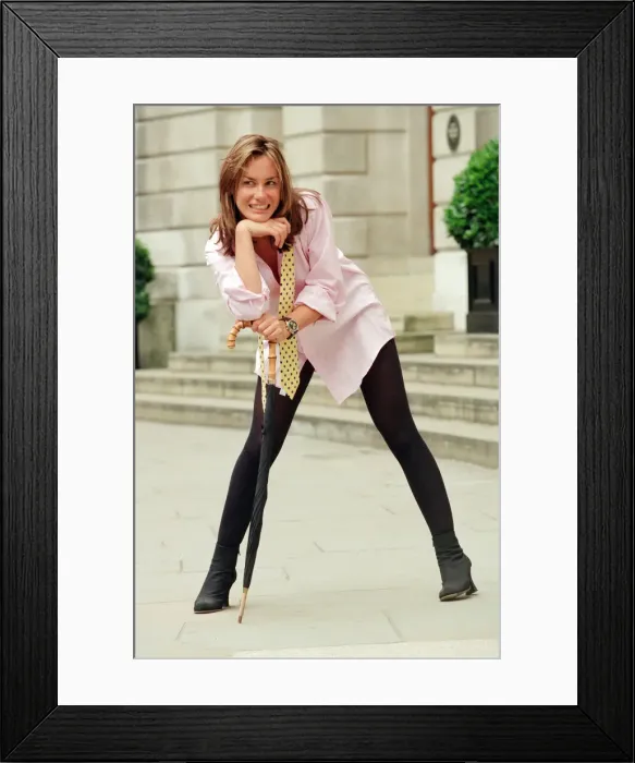 Framed Print : Tara Palmer Tomkinson - model and socialite and god daughter of Prince Charles Framed Print : Tara Palmer Tomkinson - model and socialite and god daughter of Prince Charles