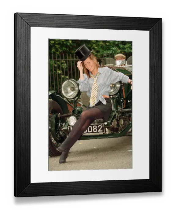Framed Print : Tara Palmer Tomkinson - model and socialite and god daughter of Prince Charles