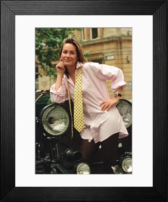 Framed Print : Tara Palmer Tomkinson - model and socialite and god daughter of Prince Charles