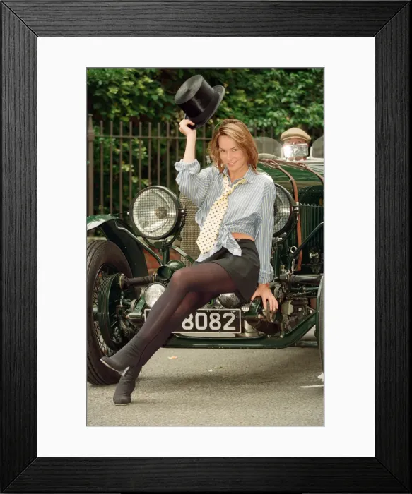 Framed Print : Tara Palmer Tomkinson - model and socialite and god daughter of Prince Charles Framed Print : Tara Palmer Tomkinson - model and socialite and god daughter of Prince Charles