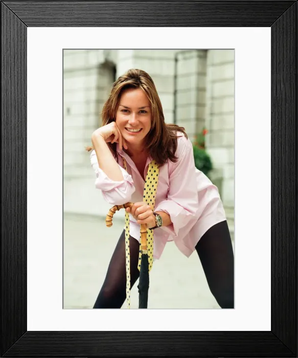 Framed Print : Tara Palmer Tomkinson - model and socialite and god daughter of Prince Charles Framed Print : Tara Palmer Tomkinson - model and socialite and god daughter of Prince Charles
