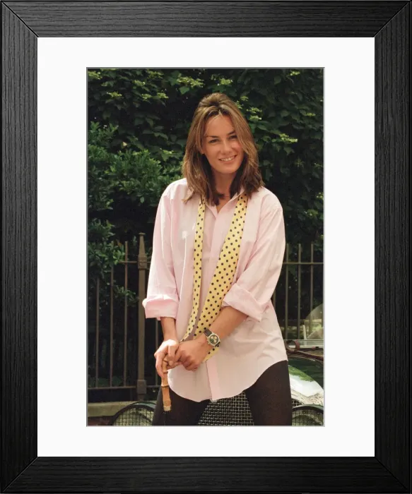 Framed Print : Tara Palmer Tomkinson - model and socialite and god daughter of Prince Charles Framed Print : Tara Palmer Tomkinson - model and socialite and god daughter of Prince Charles