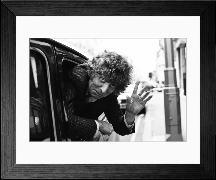 Framed Print : Actor Tom Baker. 24th October 1980 Framed Print : Actor Tom Baker. 24th October 1980