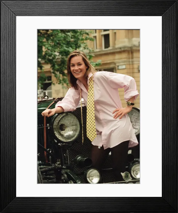 Framed Print : Tara Palmer Tomkinson - model and socialite and god daughter of Prince Charles