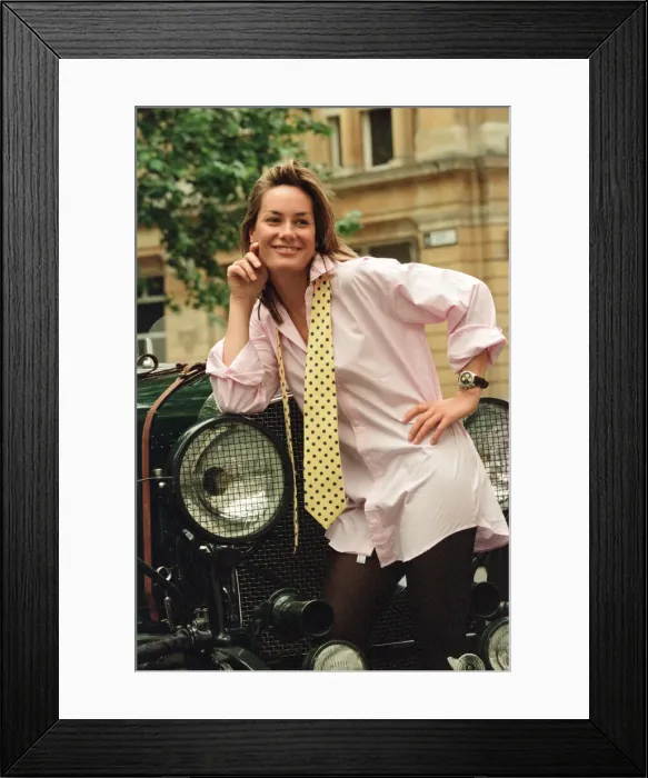Framed Print : Tara Palmer Tomkinson - model and socialite and god daughter of Prince Charles