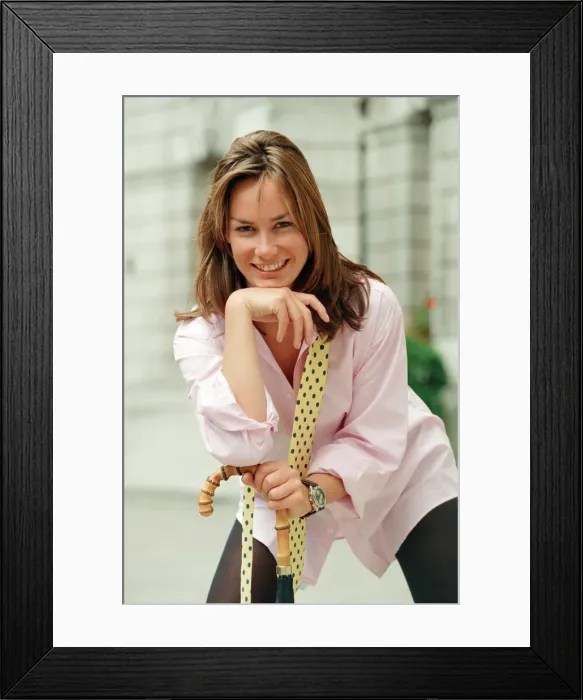 Framed Print : Tara Palmer Tomkinson - model and socialite and god daughter of Prince Charles Framed Print : Tara Palmer Tomkinson - model and socialite and god daughter of Prince Charles