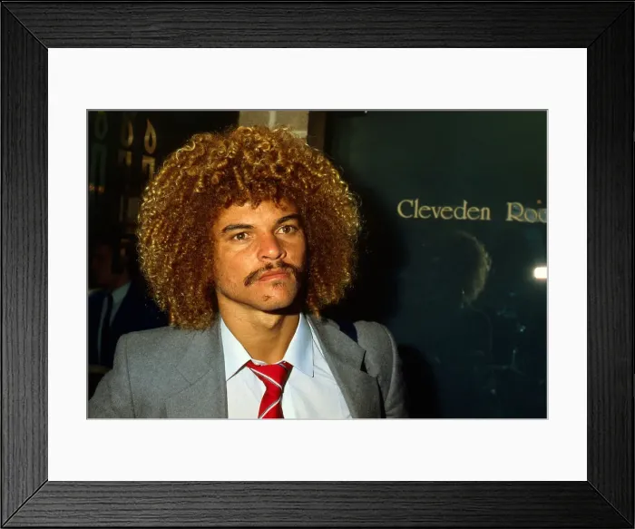 Framed Print : Carlos Valderrama Columbia football player May 1988 Framed Print : Carlos Valderrama Columbia football player May 1988