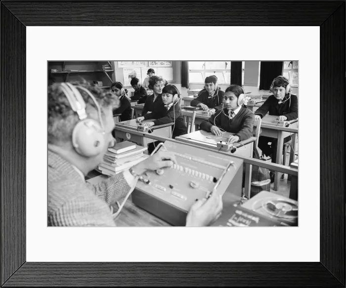 Framed Print : Schoolchildren in Language Class at Pestalozzi Village for Children in Sedlescombe Framed Print : Schoolchildren in Language Class at Pestalozzi Village for Children in Sedlescombe