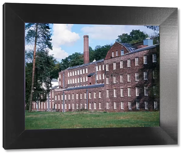Quarry Bank Mill in Styal, Cheshire, 1973