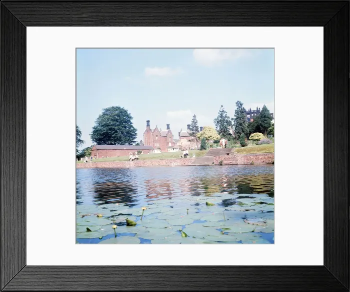 Framed Print : Capesthorne Hall, near Siddington, Cheshire, 1973 Framed Print : Capesthorne Hall, near Siddington, Cheshire, 1973
