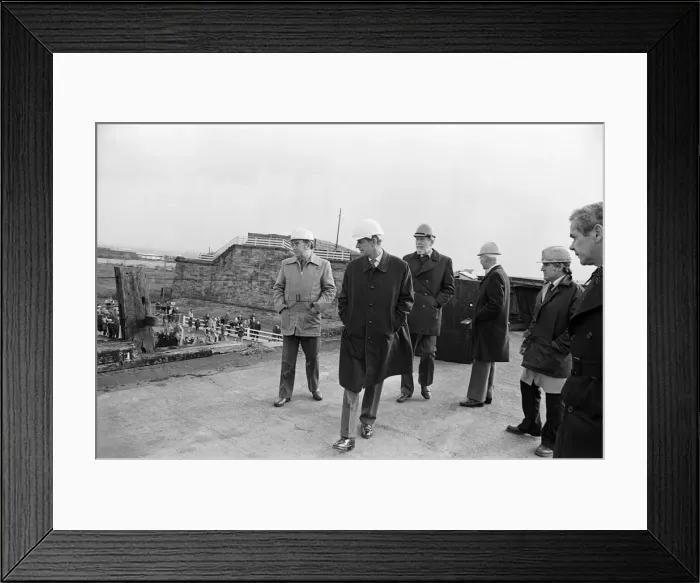 Framed Print : Prince Philip, Duke of Edinburgh, in Hartlepool to visit HMS Warrior Framed Print : Prince Philip, Duke of Edinburgh, in Hartlepool to visit HMS Warrior
