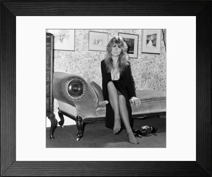 Framed Print : Novelist Jilly Cooper pictured at home in Putney. 1st December 1978 Framed Print : Novelist Jilly Cooper pictured at home in Putney. 1st December 1978