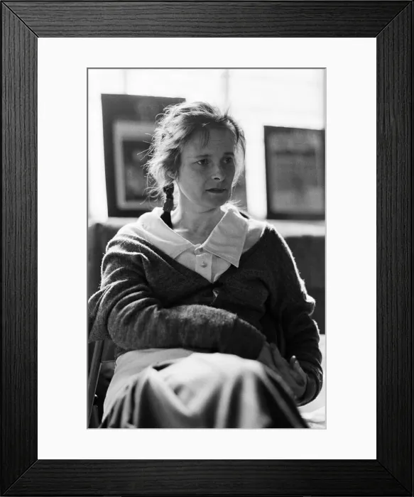 Framed Print : British fashion designer Vivienne Westwood. 28th April 1983