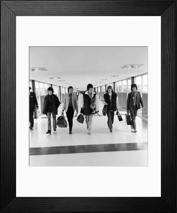 Framed Print : The Rolling Stones pop group, minus lead singer Mick Jagger Framed Print : The Rolling Stones pop group, minus lead singer Mick Jagger