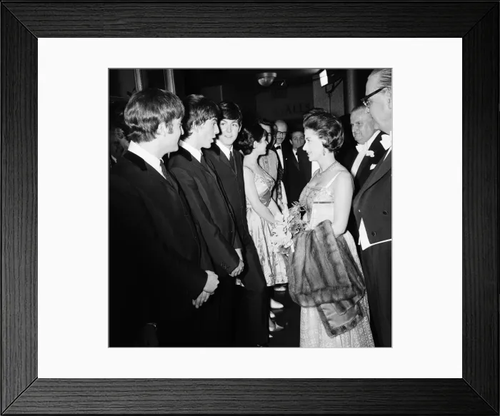 Framed Print : The Royal Variety Performance 4th November 1963 Princess Margaret is Framed Print : The Royal Variety Performance 4th November 1963 Princess Margaret is