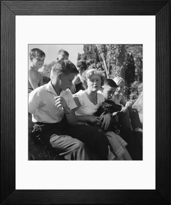 Framed Print : Pestalozzi Village for Children in Sedlescombe, East Sussex, 24th August 1959 Framed Print : Pestalozzi Village for Children in Sedlescombe, East Sussex, 24th August 1959