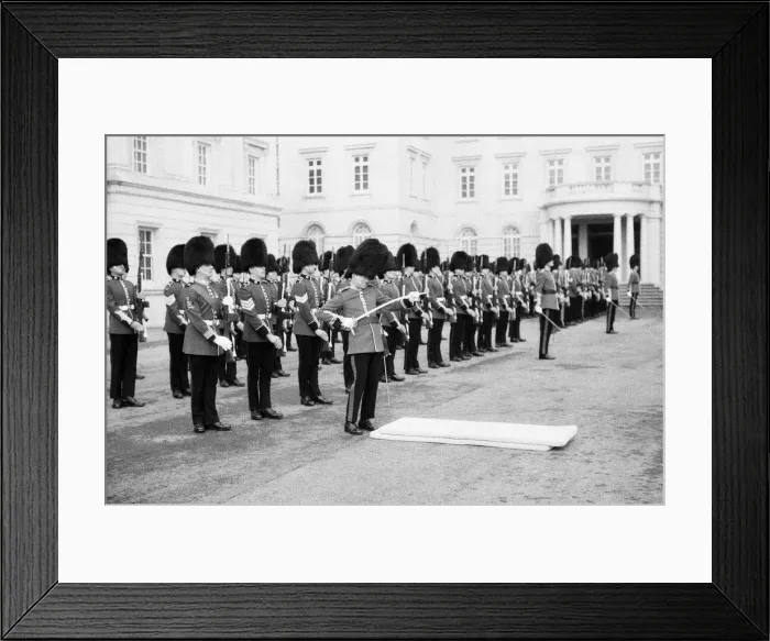 Framed Print : A hard days work for actor Richard Warwick who is playing Bumbo Bailey in the film
