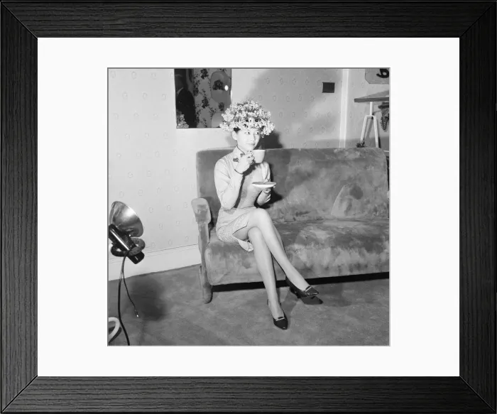 Framed Print : Tsai Chin, actress and lead in West End play The World of Suzie Wong