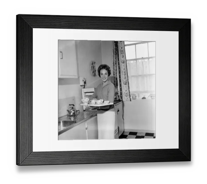 Framed Print : Actress Julie Andrews. 30th June 1959
