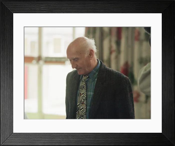 Framed Print : Johnny Hutch, veteran acrobat, actor and producer returns to his native Middlesbrough to