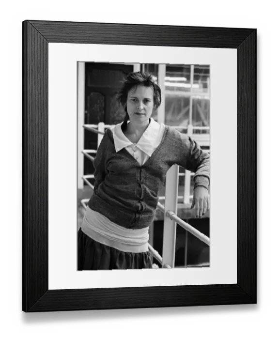 Framed Print : British fashion designer Vivienne Westwood. 28th April 1983