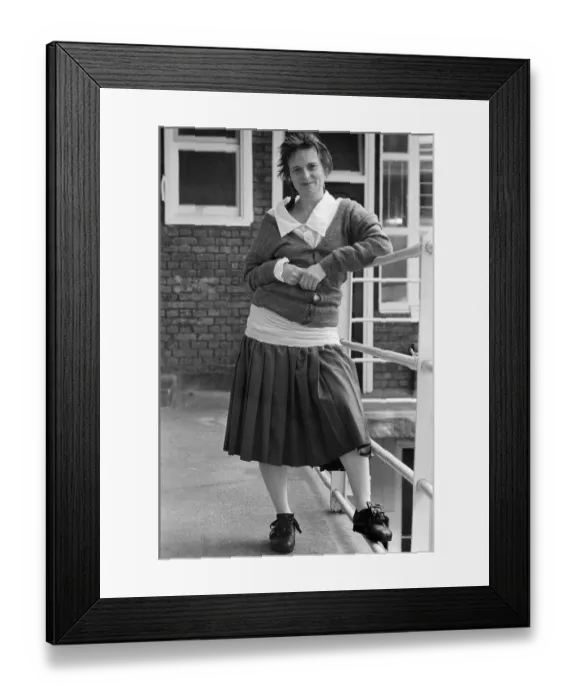 Framed Print : British fashion designer Vivienne Westwood. 28th April 1983 Framed Print : British fashion designer Vivienne Westwood. 28th April 1983