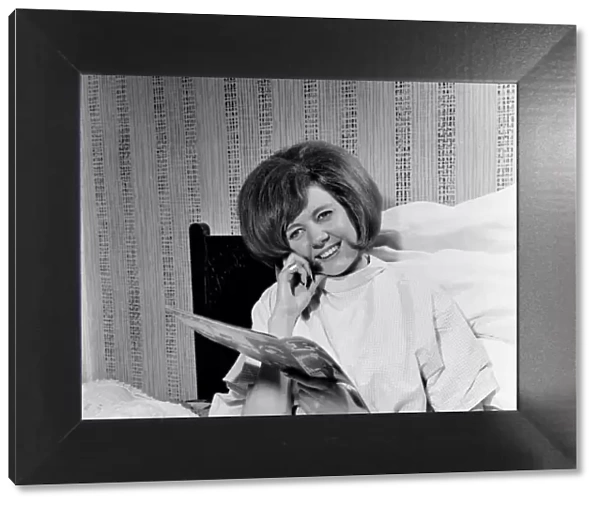 The end of a busy day and Cilla Black has an early night before leaving for Glasgow