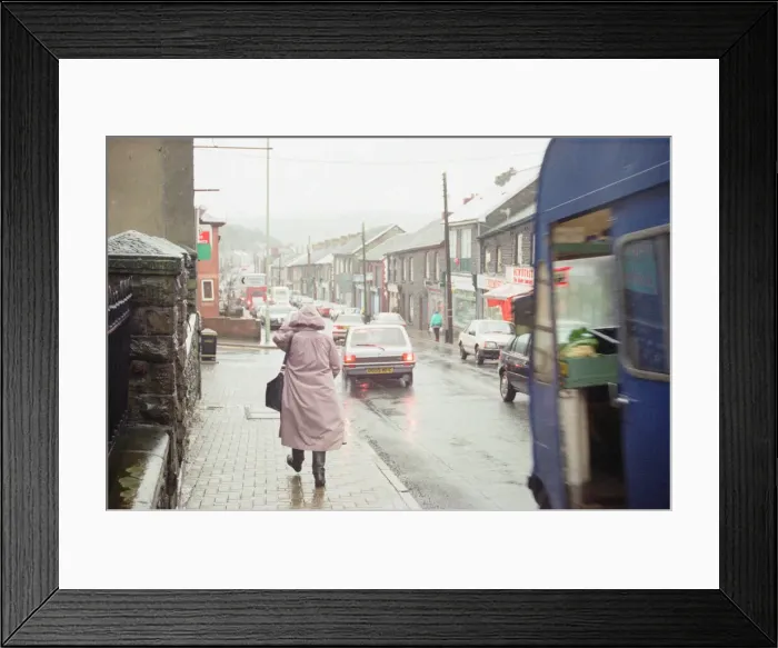 Framed Print : Newport, South Wales. General views and scenes, 27th January 1995 Framed Print : Newport, South Wales. General views and scenes, 27th January 1995