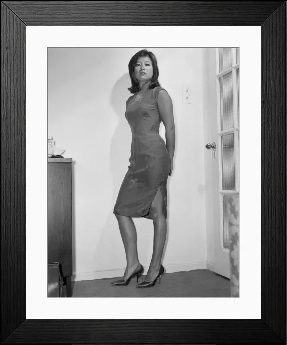Framed Print : Tsai Chin, actress and lead in West End play The World of Suzie Wong Framed Print : Tsai Chin, actress and lead in West End play The World of Suzie Wong