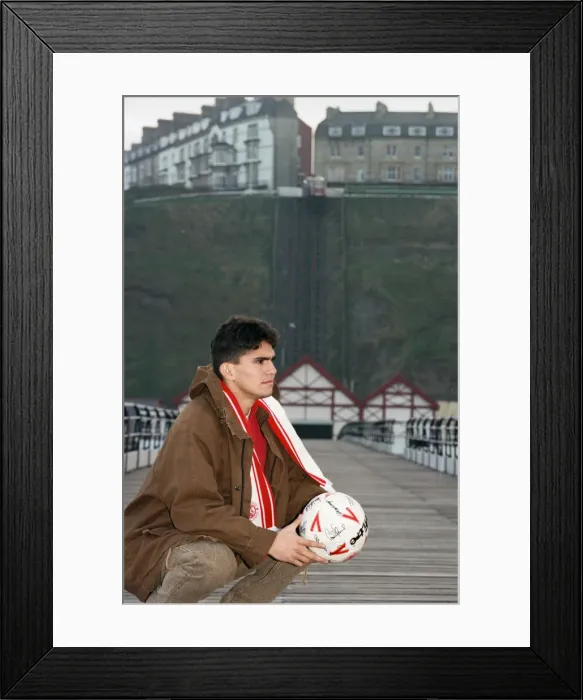 Framed Print : Jaime Moreno Morales (born 19 January 1974 in Santa Cruz de la Sierra