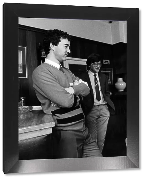 Steve Gibson (left), newly appointed to the Middlesbrough F. C