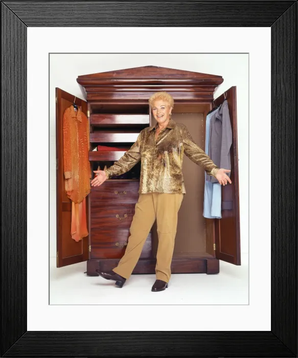 Framed Print : Actress Pam St Clement. 1998 Framed Print : Actress Pam St Clement. 1998