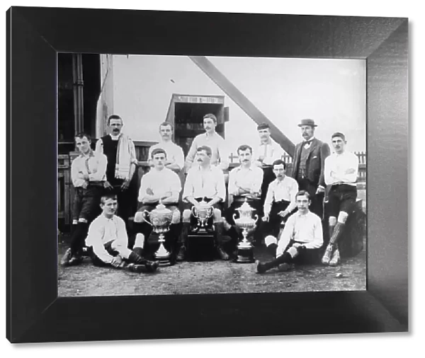 Middlesbrough Team 1894 - 95 seen here with the FA Amateur Cup
