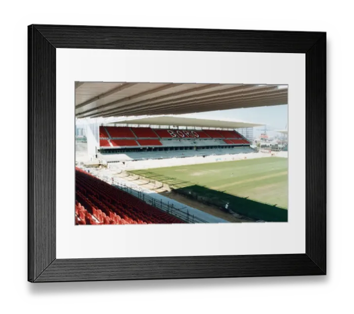 Framed Print : Middlesbrough new Riverside stadium seen here under construction. 26th June 1995 Framed Print : Middlesbrough new Riverside stadium seen here under construction. 26th June 1995