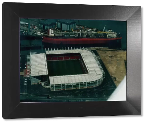 Middlesbroughs new Riverside Stadium is ready, August 1995