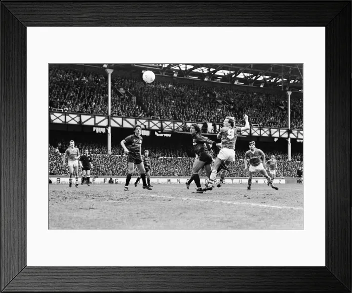 Framed Print : Everton clinched the league title for the eighth time in their history with a 2-0 win