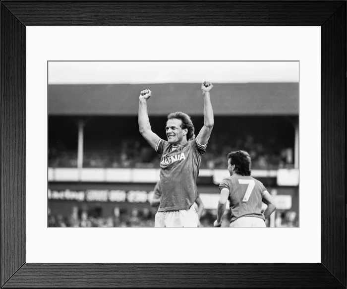 Framed Print : Everton clinched the league title for the eighth time in their history with a 2-0 win Framed Print : Everton clinched the league title for the eighth time in their history with a 2-0 win