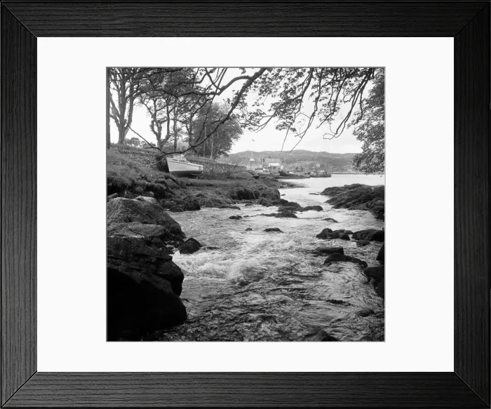 Framed Print : General scenes of Lochinver, a village on the coast in the Assynt district of Sutherland Framed Print : General scenes of Lochinver, a village on the coast in the Assynt district of Sutherland