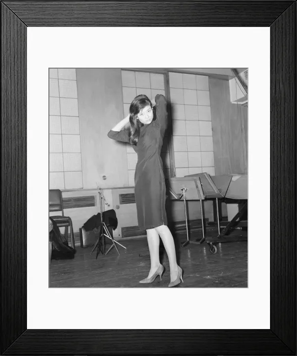 Framed Print : Tsai Chin, actress and lead in West End musical play about a Hong Kong brothel