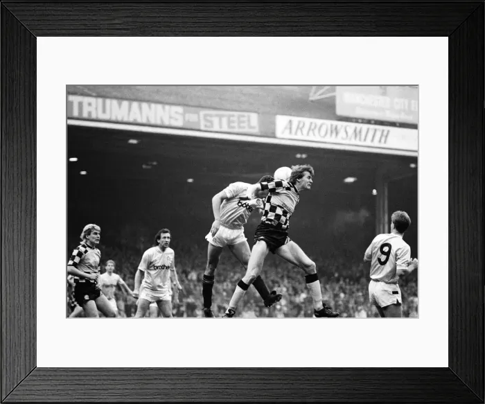 Framed Print : Manchester City 10-1 Huddersfield Town, League Division Two match held at Maine Road Framed Print : Manchester City 10-1 Huddersfield Town, League Division Two match held at Maine Road